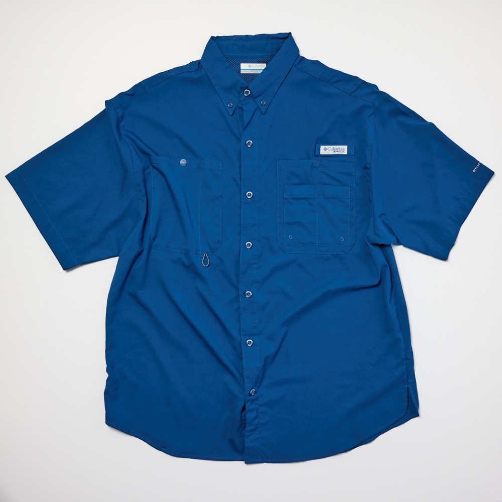 Columbia Men's PFG Long Sleeve Button Down Shirt